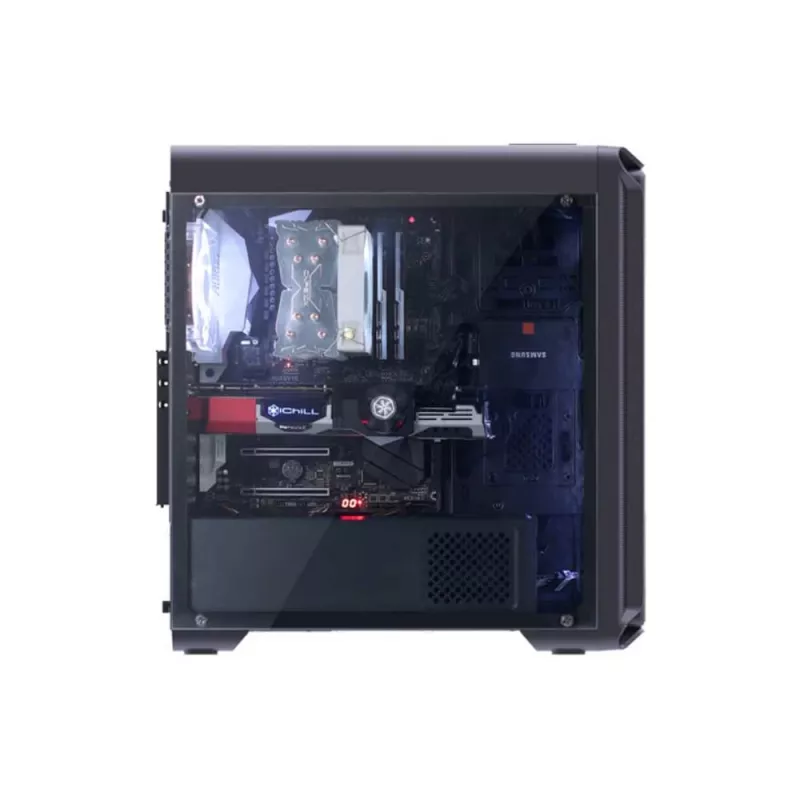 Zalman i3 Midi-Tower korpuss - melns logs Midi Tower