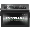 Zalman ZM500-LXII barošanas bloks 500 W 20+4 pin ATX ATX melns