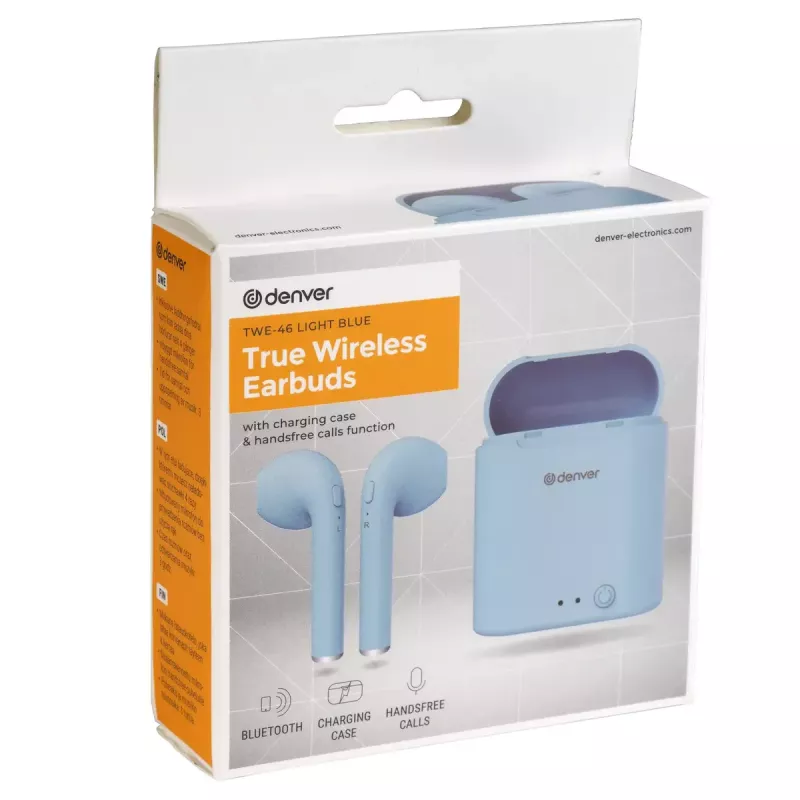 Austiņas Denver TWE-46LIGHTBLUE