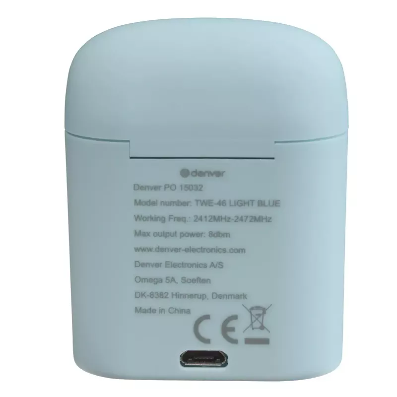Austiņas Denver TWE-46LIGHTBLUE