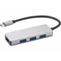 USB centrmezgls Sandberg USB-C Hub 1xUSB3.0+3x2.0 SAVER