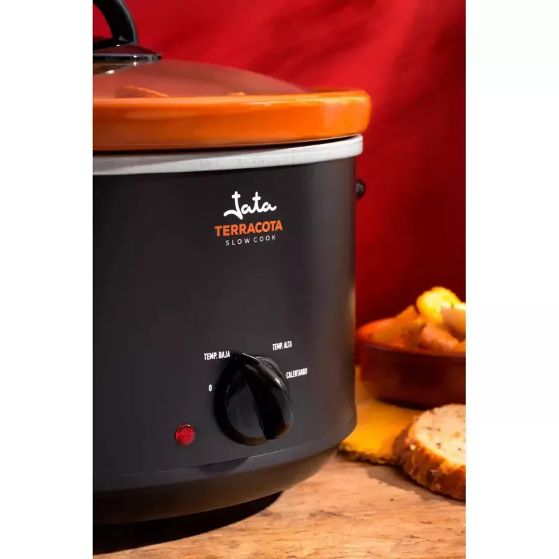 Lēnvārīšanas katls JATA JEOL2135 3,5L 180W melns terakota