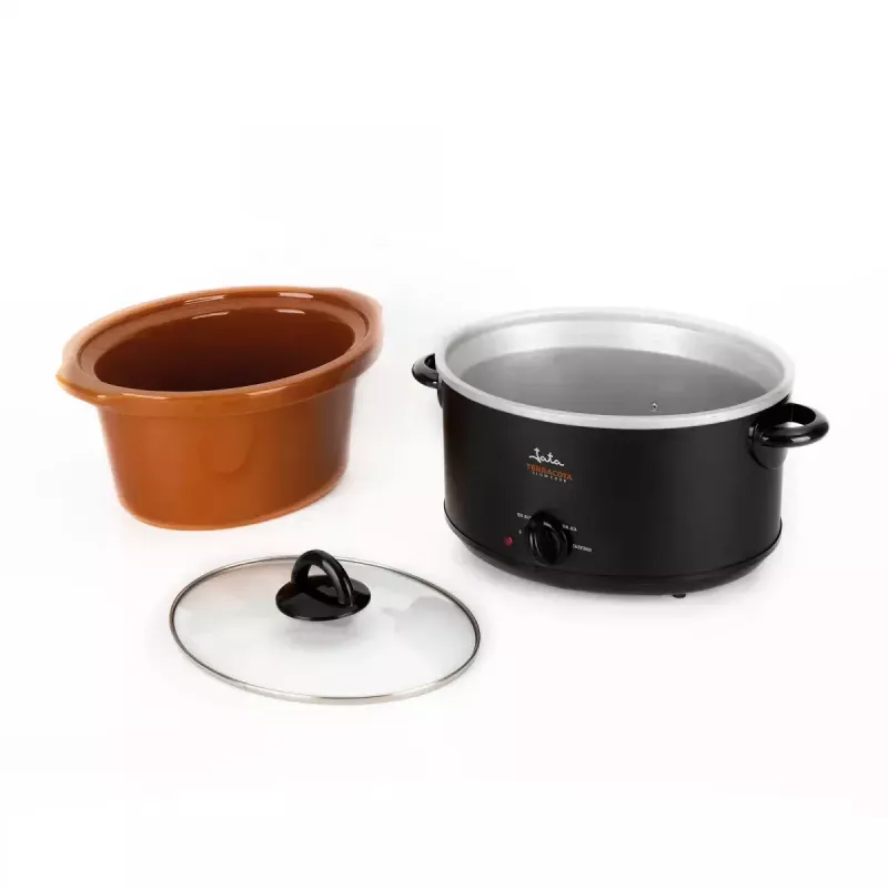 Lēnvārīšanas katls JATA JEOL2135 3,5L 180W melns terakota