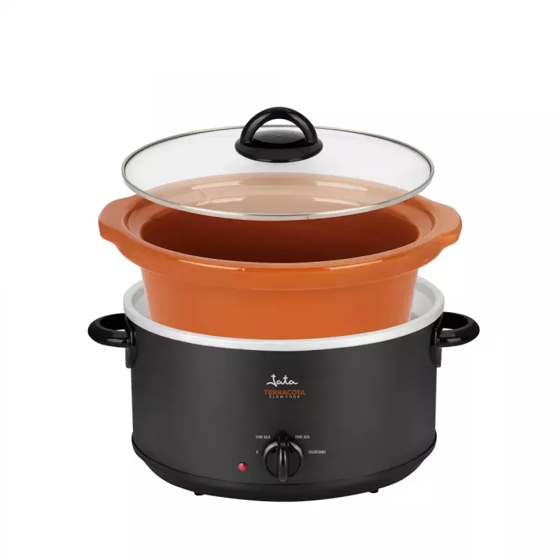 Lēnvārīšanas katls JATA JEOL2135 3,5L 180W melns terakota