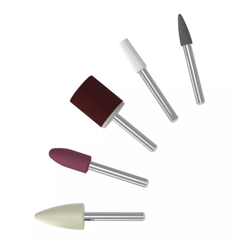 HoMedics 5-in-1 Electric Mani/Pedi Set 5 heads Battery Plastic