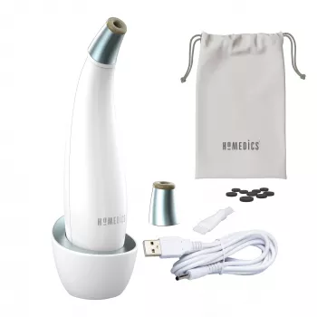 HoMedics MD-1000-EU2 ādas kopšanas ierīce Ādas vakuuma mikrodermabrāzija Balta