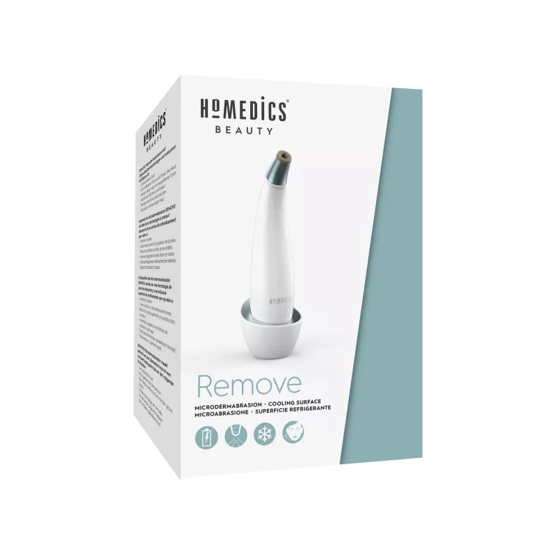 HoMedics MD-1000-EU2 ādas kopšanas ierīce Ādas vakuuma mikrodermabrāzija Balta