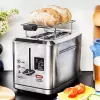 Gastroback Design Digital 2S tosteris 2 šķēlēm 950 W Nerūsējošais tērauds