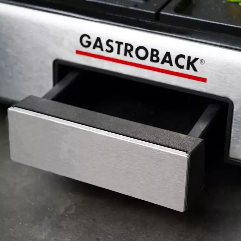 Gastroback Design Plancha & BBQ kontakta grils 2000 W nerūsējošais tērauds