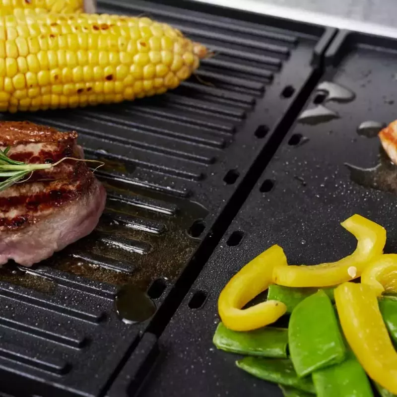 Gastroback Design Plancha & BBQ kontakta grils 2000 W nerūsējošais tērauds
