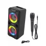 Pārnēsājams Bluetooth skaļrunis MANTA SPK816 — 30 W RMS, Bluetooth 5.0, USB/SD/AUX, FM, 4 h akumulators, melns