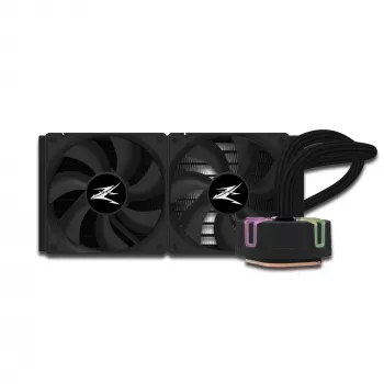 Zalman Reserator5 Z24 Melns CPU Liquid Cooler 240mm Radiator 2 x SF120 ARGB ventilators Procesors All-in-one šķidruma dzesētājs 12 cm