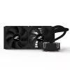 Zalman Reserator5 Z24 Melns CPU Liquid Cooler 240mm Radiator 2 x SF120 ARGB ventilators Procesors All-in-one šķidruma dzesētājs 12 cm