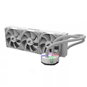 Zalman Reserator5 Z36 White datora šķidruma dzesēšana Chipset 12 cm Melns