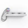 Zalman Reserator5 Z36 White datora šķidruma dzesēšana Chipset 12 cm Melns