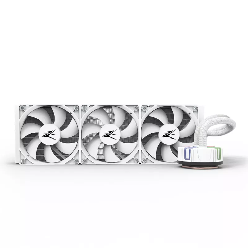 Zalman Reserator5 Z36 White datora šķidruma dzesēšana Chipset 12 cm Melns