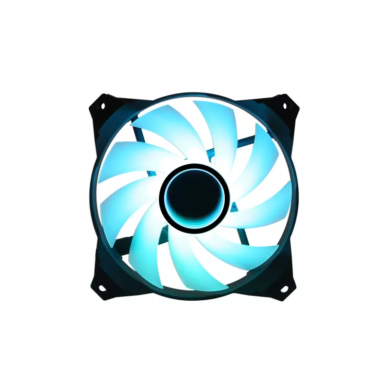 Zalman ZM-IF120 120mm pienbalts aRGB ventilators ar bezgalības efektu, 1 200 RPM, 21,0 dB(A), 55,2 CFM, datora korpusa ventilators, 12 cm