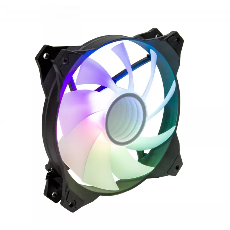 Zalman ZM-IF120 120mm pienbalts aRGB ventilators ar bezgalības efektu, 1 200 RPM, 21,0 dB(A), 55,2 CFM, datora korpusa ventilators, 12 cm