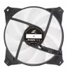 Zalman ZM-IF120 120mm pienbalts aRGB ventilators ar bezgalības efektu, 1 200 RPM, 21,0 dB(A), 55,2 CFM, datora korpusa ventilators, 12 cm