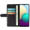 Maciņa tipa maciņš Krusell Galaxy A02 16,5 cm Melns 3 karšu kabatiņas