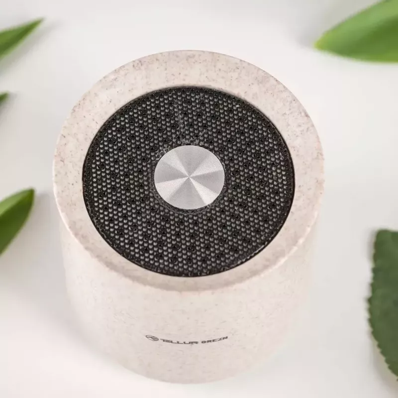 Pārnēsājamais skaļrunis Tellur Bluetooth skaļrunis zaļš 3W krēmkrāsā