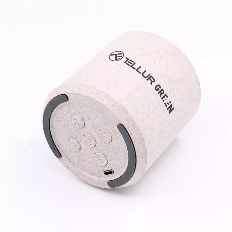 Pārnēsājamais skaļrunis Tellur Bluetooth skaļrunis zaļš 3W krēmkrāsā