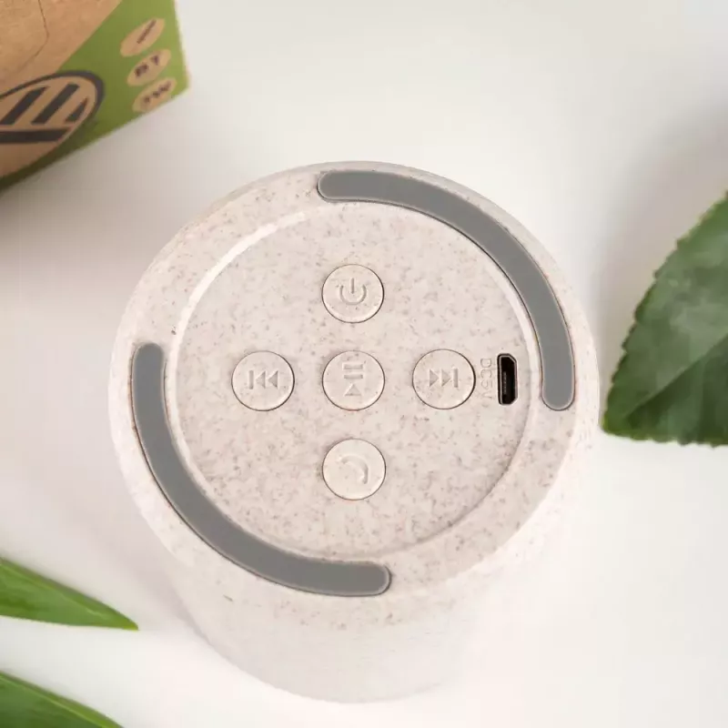 Pārnēsājamais skaļrunis Tellur Bluetooth skaļrunis zaļš 3W krēmkrāsā