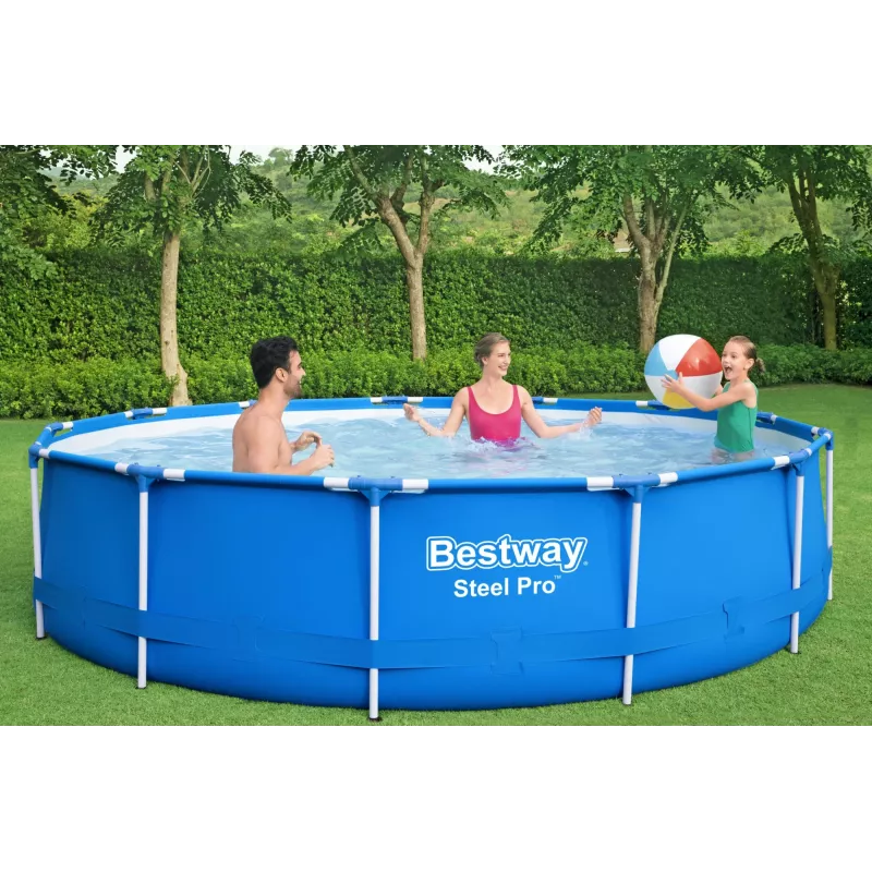 Karkasa baseins Bestway Steel Pro 13' x 33 collas/3,96 m x 84 cm Tilpums 8680L