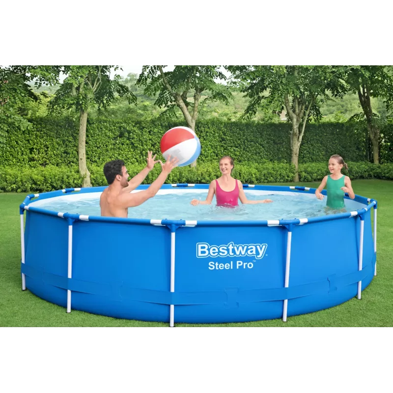 Karkasa baseins Bestway Steel Pro 13' x 33 collas/3,96 m x 84 cm Tilpums 8680L