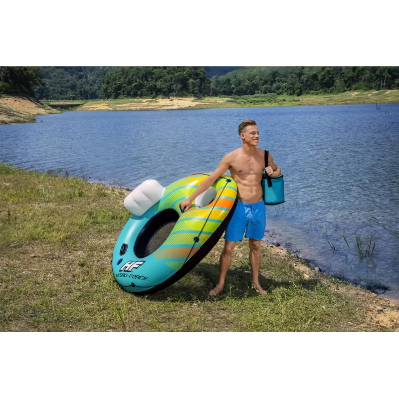 Bestway Hydro-Force Alpine Cooler peldriņķis 66,5 collas x 54 collas/1,69 m x 1,37 m