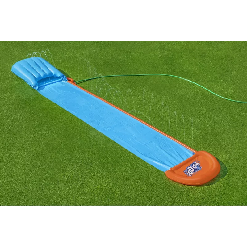 Dārza ūdens slidkalniņš Bestway H2OGO! Tsunami Splash Ramp Single Slide 4.88m