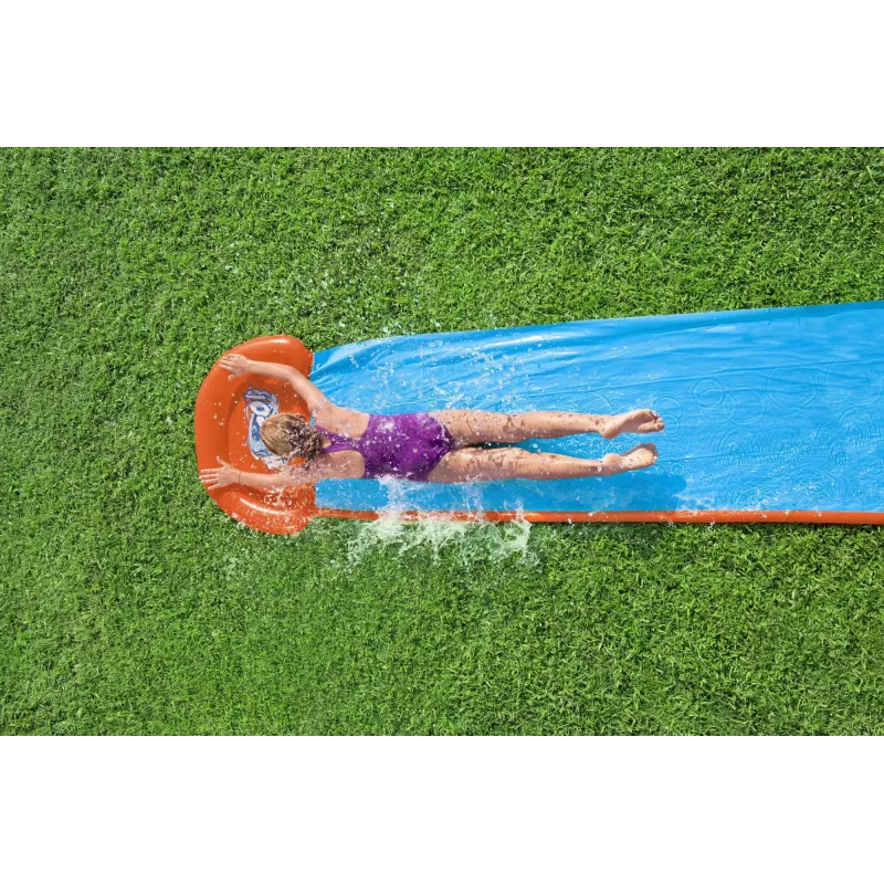 Dārza ūdens slidkalniņš Bestway H2OGO! Tsunami Splash Ramp Single Slide 4.88m