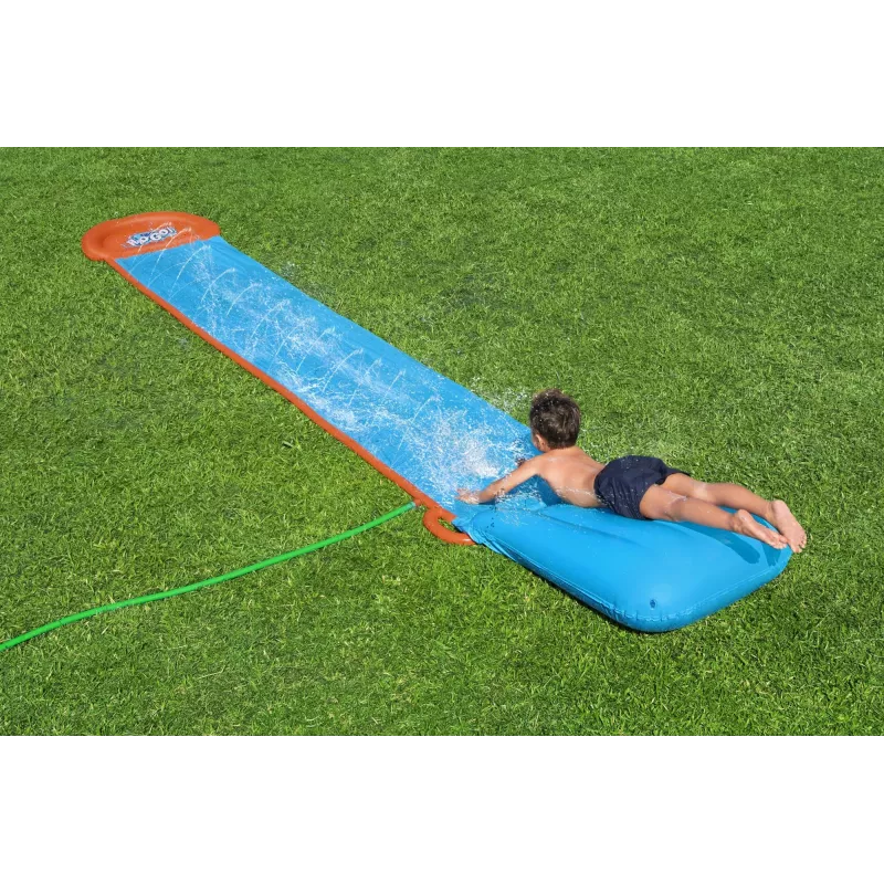 Dārza ūdens slidkalniņš Bestway H2OGO! Tsunami Splash Ramp Single Slide 4.88m