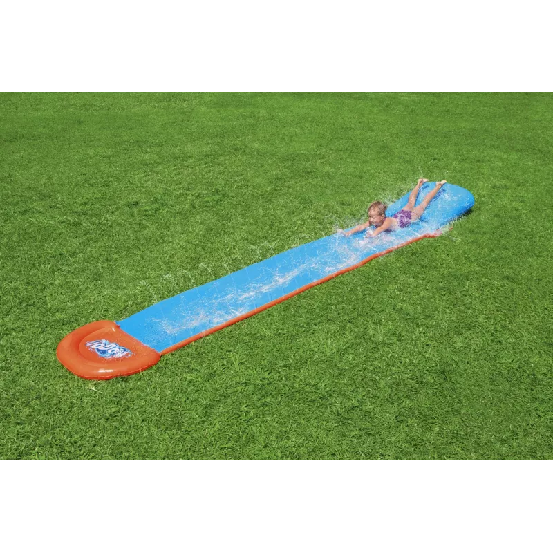 Dārza ūdens slidkalniņš Bestway H2OGO! Tsunami Splash Ramp Single Slide 4.88m