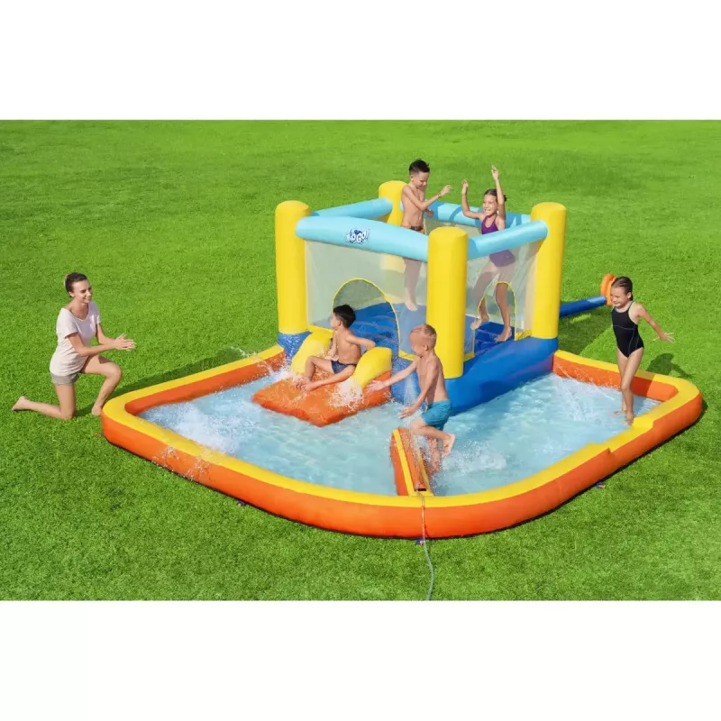 Piepūšamais rotaļu centrs Bestway H2OGO! Beach Bounce bērnu ūdens parks 1,52 m