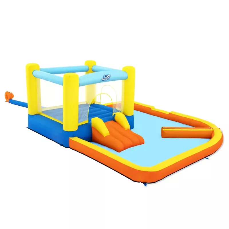 Piepūšamais rotaļu centrs Bestway H2OGO! Beach Bounce bērnu ūdens parks 1,52 m