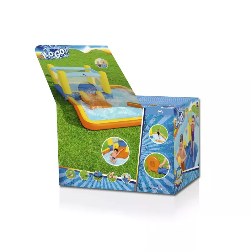 Piepūšamais rotaļu centrs Bestway H2OGO! Beach Bounce bērnu ūdens parks 1,52 m