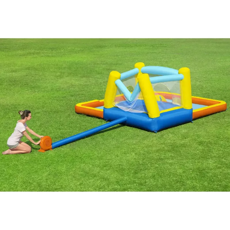 Piepūšamais rotaļu centrs Bestway H2OGO! Beach Bounce bērnu ūdens parks 1,52 m