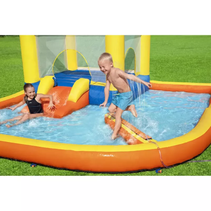 Piepūšamais rotaļu centrs Bestway H2OGO! Beach Bounce bērnu ūdens parks 1,52 m