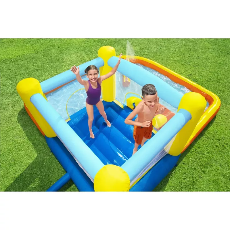 Piepūšamais rotaļu centrs Bestway H2OGO! Beach Bounce bērnu ūdens parks 1,52 m
