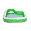 Bestway 7'7 collas x 7'7 collas x 20 collas/2,31 m x 2,31 m x 51 cm Tropical Paradise ģimenes baseins