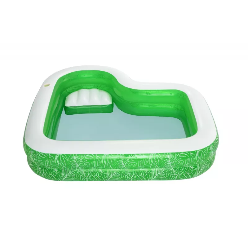Bestway 7'7 collas x 7'7 collas x 20 collas/2,31 m x 2,31 m x 51 cm Tropical Paradise ģimenes baseins