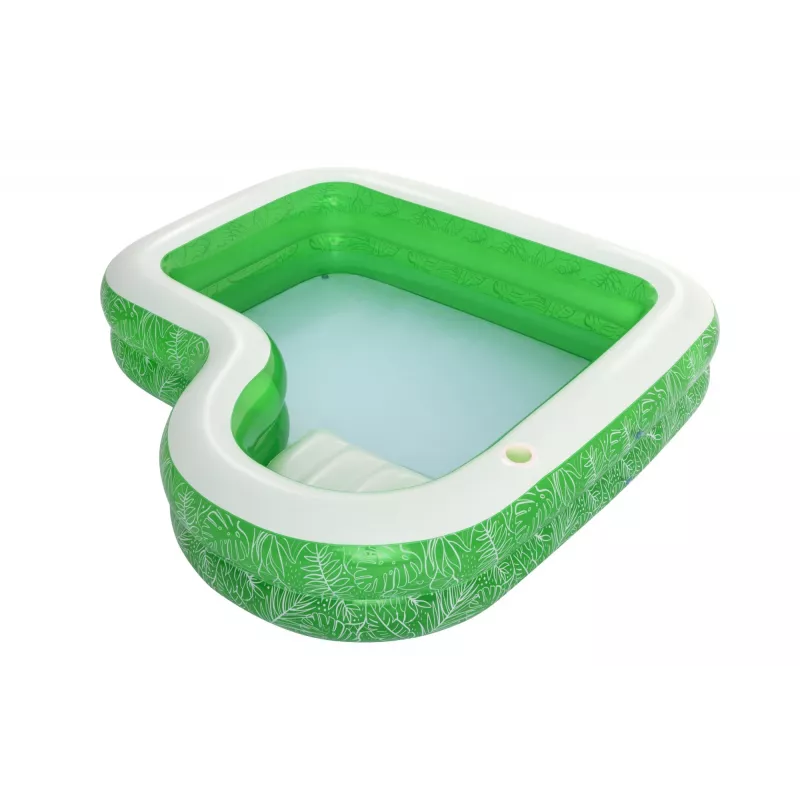 Bestway 7'7 collas x 7'7 collas x 20 collas/2,31 m x 2,31 m x 51 cm Tropical Paradise ģimenes baseins