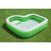 Bestway 7'7 collas x 7'7 collas x 20 collas/2,31 m x 2,31 m x 51 cm Tropical Paradise ģimenes baseins