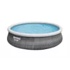 Bestway 57372 virszemes baseins Piepūšamais baseins Apaļš 12362 L Pelēks