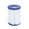 Bestway 57372 virszemes baseins Piepūšamais baseins Apaļš 12362 L Pelēks