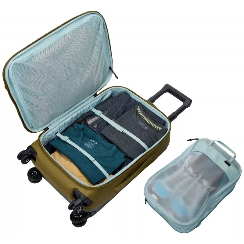 Thule Aion TARS122 - Nutria, ratiņsoma, mīkstais korpuss, haki krāsā, 35 L, poliesteris