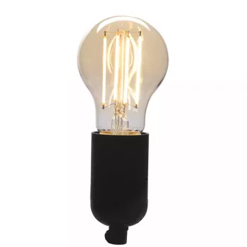 Smart bulb Denver LBF-402 Wi-Fi Melns Transparent Energy Class F