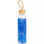 Stikla pudele Cambridge CM06992 750 ml ar bambusa vāciņu — atkārtoti lietojama dzeršanas pudele