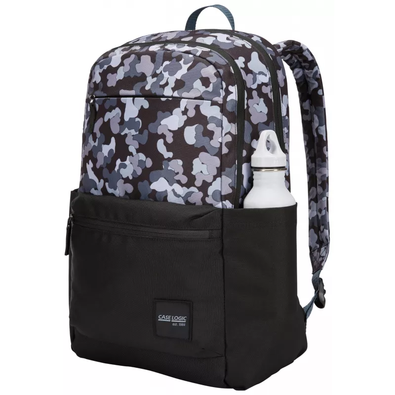 Case Logic CCAM3216 - Melns Spot Camo mugursoma, ikdienas mugursoma, kamuflāža, poliesteris